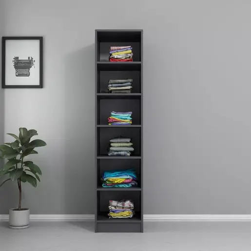 506MNR2127 Плакар Kale Raflı 210 - Anthracite