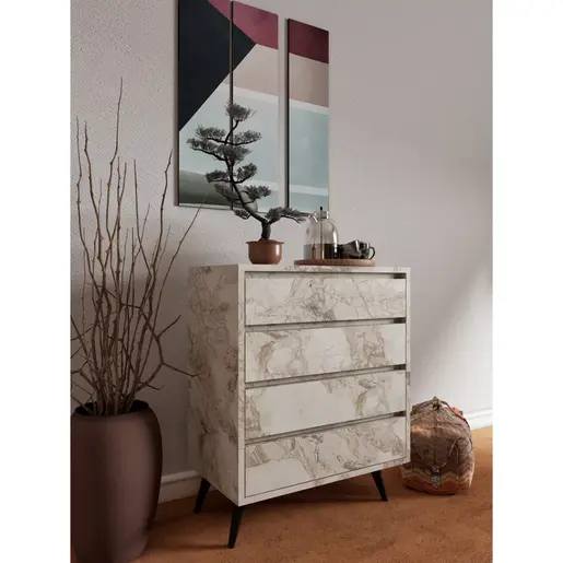 811MDD4303 Комода Suvera - Ephesus Marble