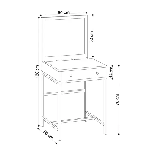 793ELG4102 Тоалетна маса Mary