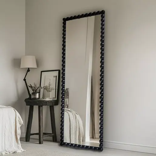 233-000042 Огледало Ledalo црна 45x4.5x130cm