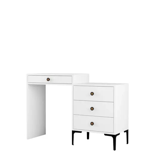 845HCT2307 Тоалетна маса Lizbon 556 - White