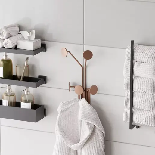 494PYT1154 Метална ѕидна закачалка Giraffe-C