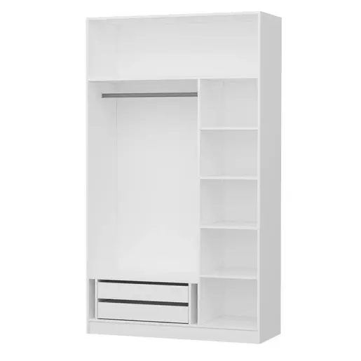 506MNR2403 Плакар Kale 3 Kapak Aynalı 235 - White