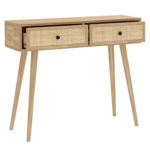 086-000001 Oslo конзола sonoma боја 100x29x81cm