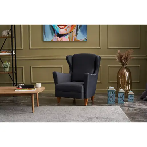 825BLC2547 Фотелја Lola Berjer - Anthracite