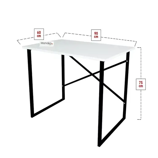 MK20-01-01 Биро со метална конструкција ДЕНВЕР 58