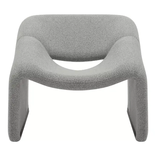 350-000013 Фотелја Clous сива 86x77x73.5cm