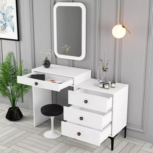 845HCT1214 Тоалетна маса Lizbon 549 - White