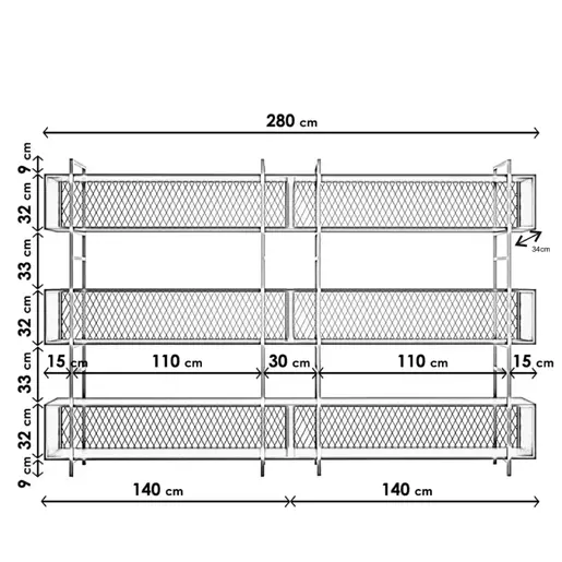 285LCV1180 Повеќенаменска полица АЛЕРТА