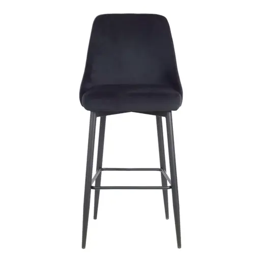 357-000017 Барски стол Zedna црн