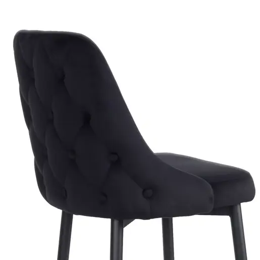 357-000017 Барски стол Zedna црн