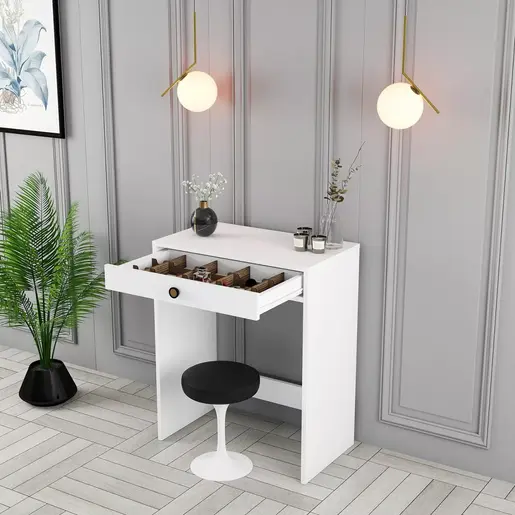 845HCT5383 Тоалетна маса Lizbon - White