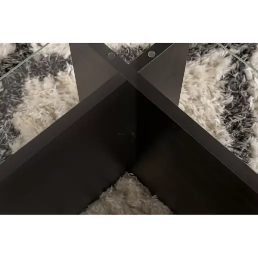 353NRD1111 Клуб маса Flavio - Wooden Black