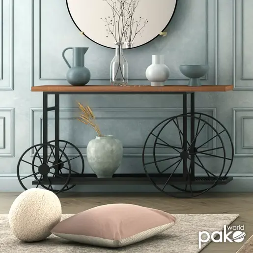 120-000051 Console Bike во црно-оревова боја 148x28x85cm