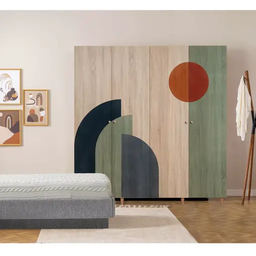 869VEL8696 Плакар Loni 4 -972