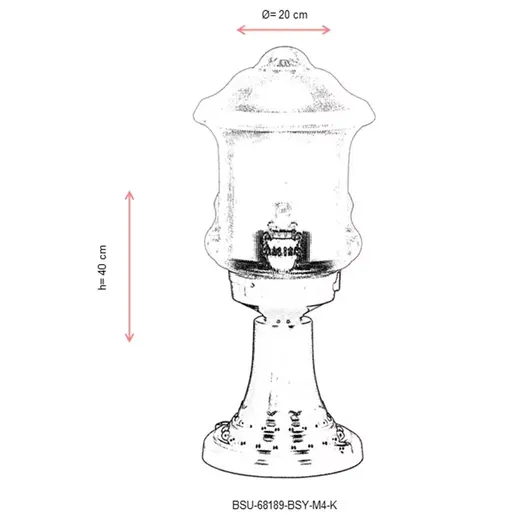 685AVN1275 Ѕидна ламба BSU-68189-BSY-M4-K