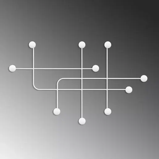 494PYT1138 Метална ѕидна закачалка Samara-B