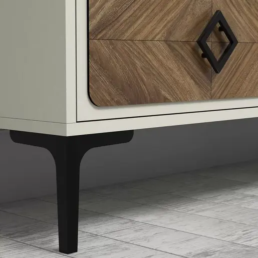 845HCT3075 ТВ Комода Samba - Cream