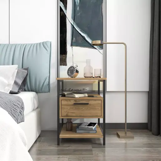 322RTC1604 Наткасна Alba - Black, Oak