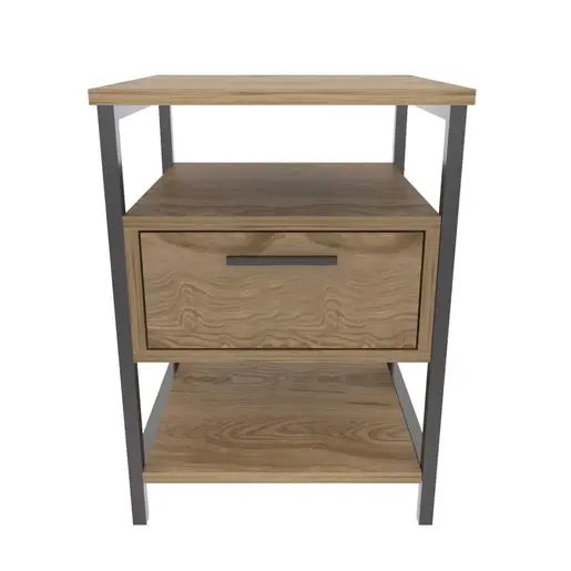 322RTC1604 Наткасна Alba - Black, Oak