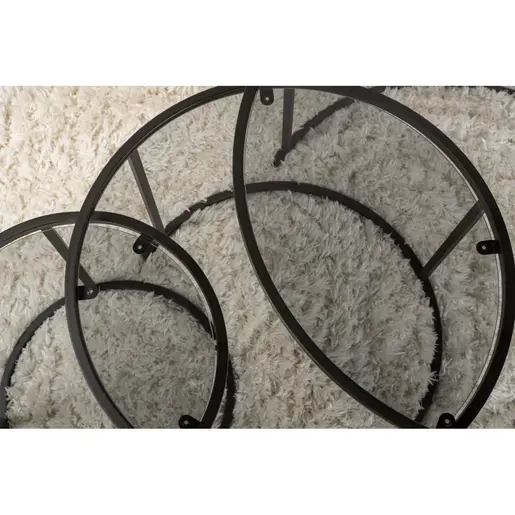 857NRD1104 Сет масички Aurum - 80, 60, 42 - Black, Grey