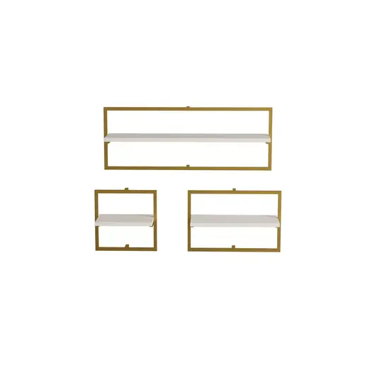 835PUQ6275 Ѕидна полица Yeso - White Gold