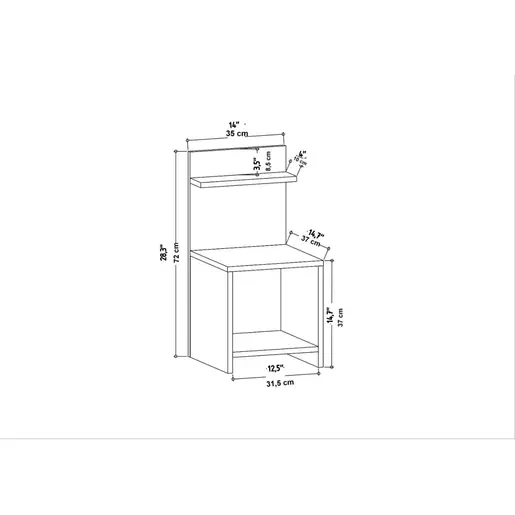 322RTC1619 Наткасна Ullman - Anthracite