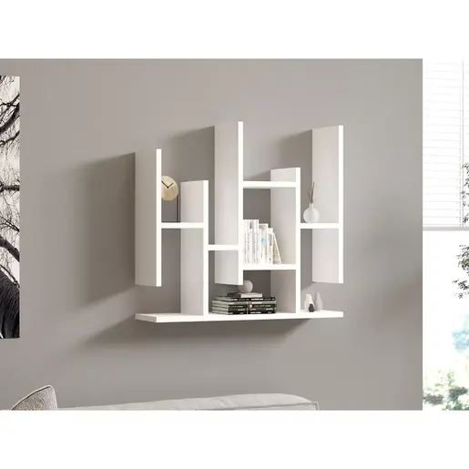 835PUQ1632 Ѕидна полица Flower - White