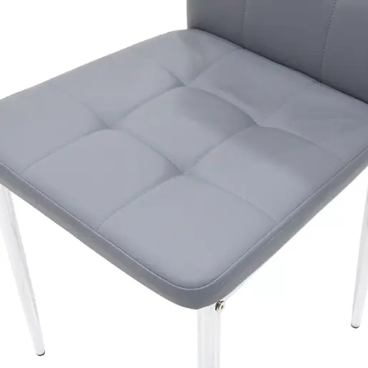 127-000111 Столица Cube Сива/Сребрена