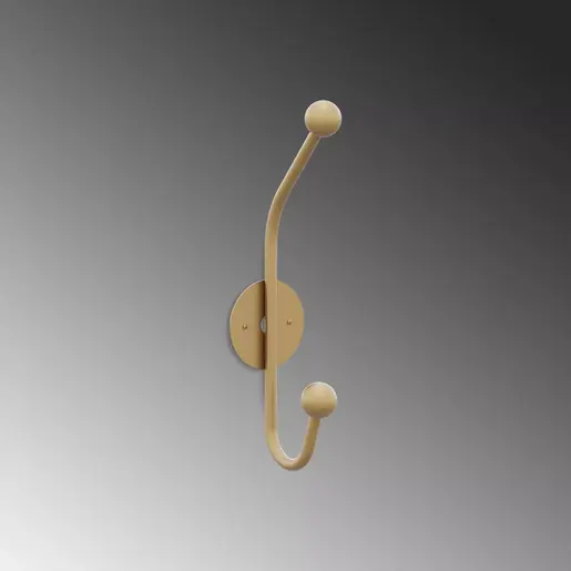 494PYT1168 Метална ѕидна закачалка Rhino-A