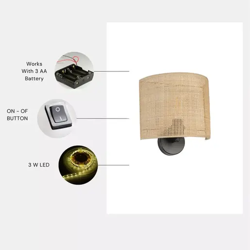 152GLV1149 Ѕидна ламба Örgülü - 8854-4P