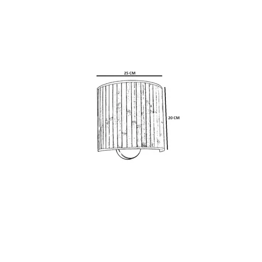 152GLV1149 Ѕидна ламба Örgülü - 8854-4P