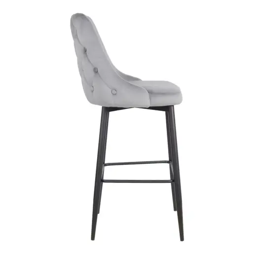 357-000016 Барски стол Zedna сив