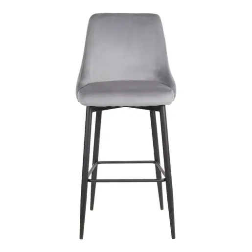 357-000016 Барски стол Zedna сив