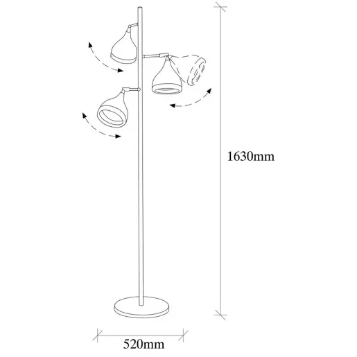 892OPV1147 Подна ламба STRENGTHA