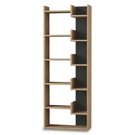 119-000770 Полица за книги Oпра 61x22x162cm