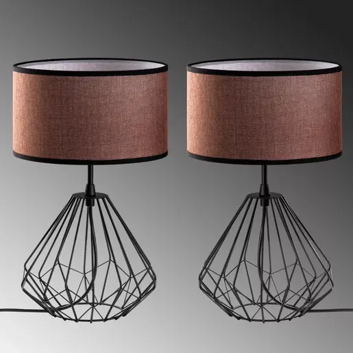 892OPV2206 Сет столни ламби (2 парчиња) Diamond - S-708 - Set