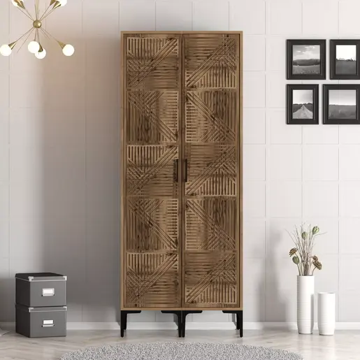 845HCT5442 Плакар Kumsal PP - Walnut