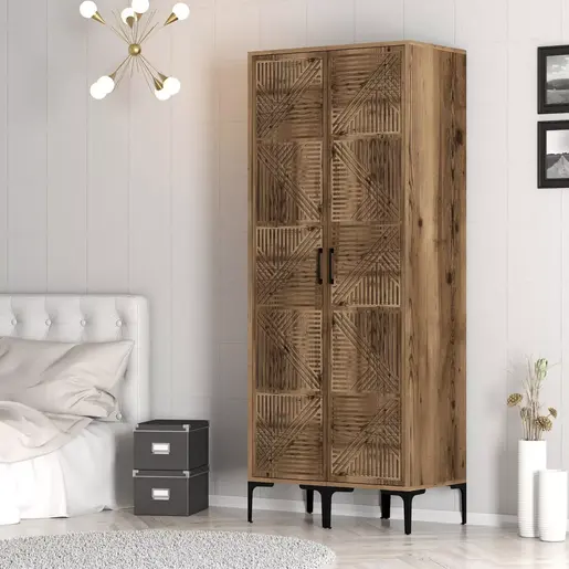 845HCT5442 Плакар Kumsal PP - Walnut