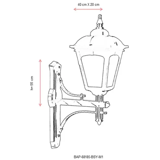 685AVN1227 Ѕидна ламба BAP-68185-BSY-M1