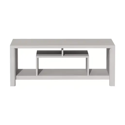 049-000095 Клуб маса Tracy бело-сива 120x60x48.5cm