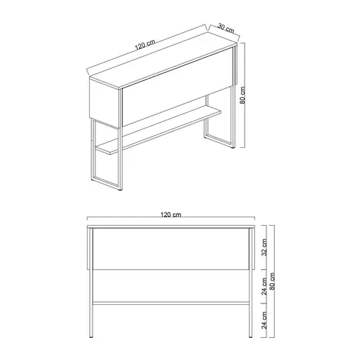 618BLY1227 Комплети за дневна соба Luxe Set - Travertine, Black