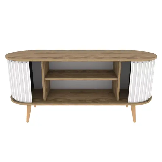 322RTC2183 Тв комода Stor - Oud Oak, White