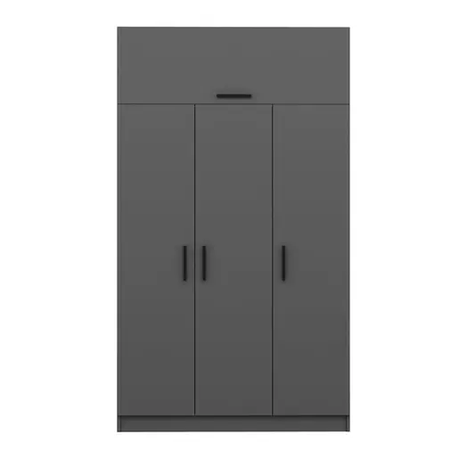 506MNR2414 Плакар Minar 3 Kapak 2 Çekmece 255 - Anthracite