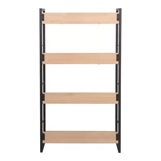 225-000063 Dorfie библиотека природна-црн метал