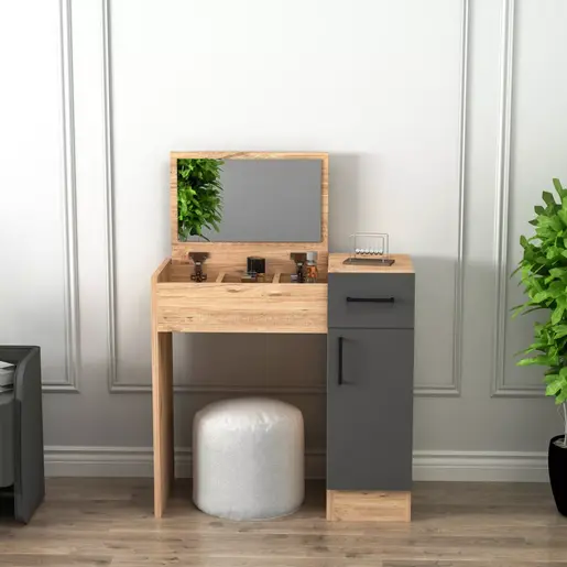 550ARN2795 Тоалетна маса Inci - Atlantic Pine, Anthracite