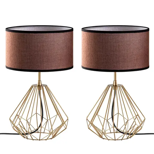 892OPV2214 Сет столни ламби (2 парчиња) Diamond - S-713 - Set