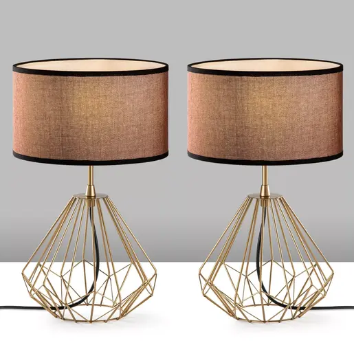 892OPV2214 Сет столни ламби (2 парчиња) Diamond - S-713 - Set