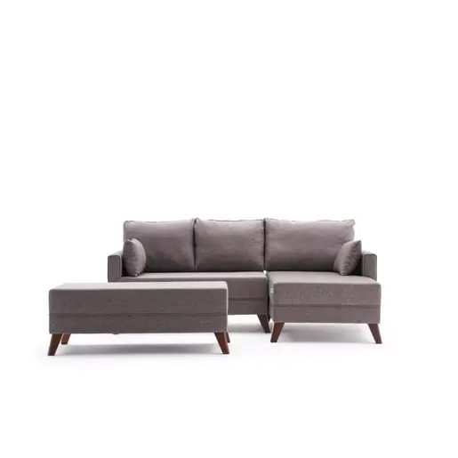 825BLC2586 Софа Bella Mini Corner Sofa Right - Brown