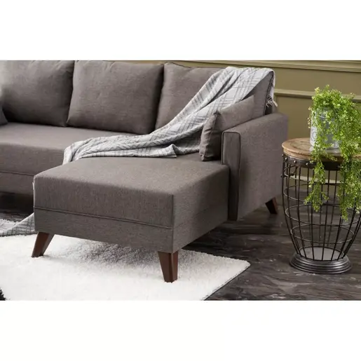 825BLC2586 Софа Bella Mini Corner Sofa Right - Brown